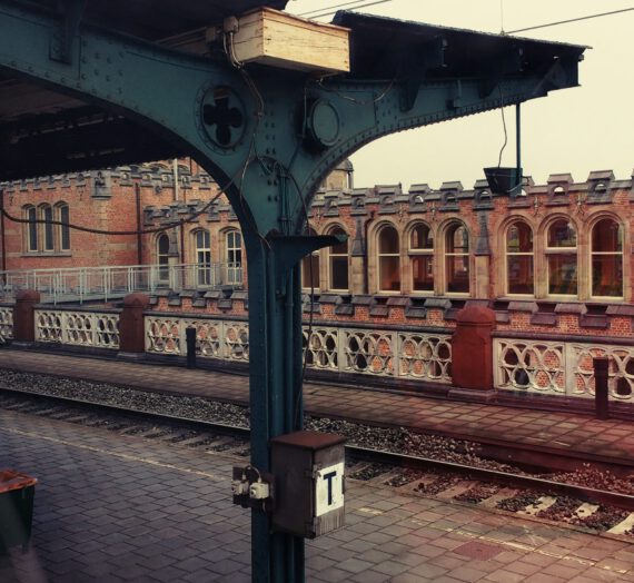 In de trein naar Gent